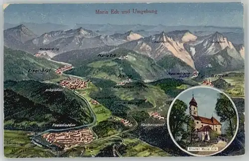 Siegsdorf Oberbayern Maria Eck x 1921