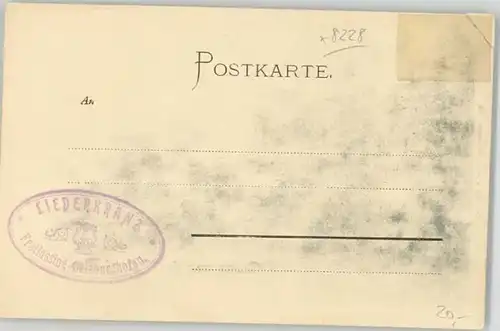 Freilassing Freilassing Gstanzl Alm ungelaufen ca. 1900 / Freilassing /Berchtesgadener Land LKR