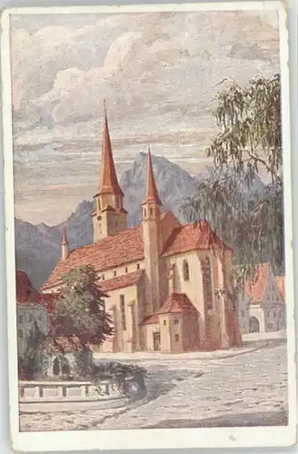 Freilassing Freilassing Salzburghofen St. Rupertus Kirche  ungelaufen ca. 1920 / Freilassing /Berchtesgadener Land LKR