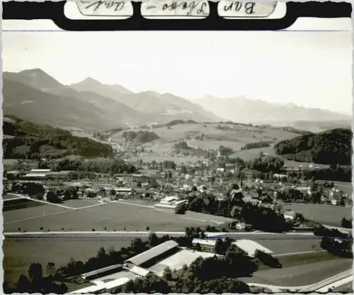 Siegsdorf Oberbayern Fliegeraufnahme o 1966