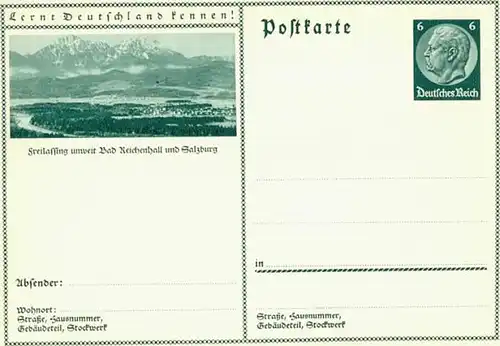 Freilassing Freilassing bei Bad Reichenhall ungelaufen ca. 1930 / Freilassing /Berchtesgadener Land LKR