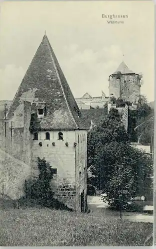 Burghausen Salzach Burghausen Salzach Woehrturm ungelaufen ca. 1910 / Burghausen /Altoetting LKR