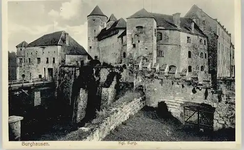 Burghausen Salzach Burghausen Salzach  ungelaufen ca. 1920 / Burghausen /Altoetting LKR