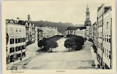 Burghausen Salzach Burghausen Salzach  ungelaufen ca. 1920 / Burghausen /Altoetting LKR