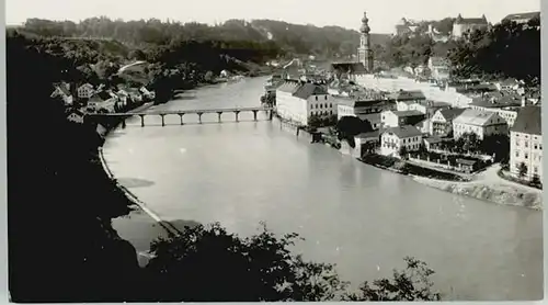 Burghausen Salzach Burghausen Salzach  ungelaufen ca. 1930 / Burghausen /Altoetting LKR