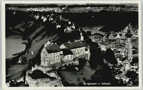 Burghausen Salzach Fliegeraufnahme  