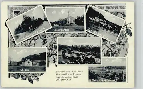 Burghausen Salzach Kuemmerniß Ach Klausen Feldpost x 1940