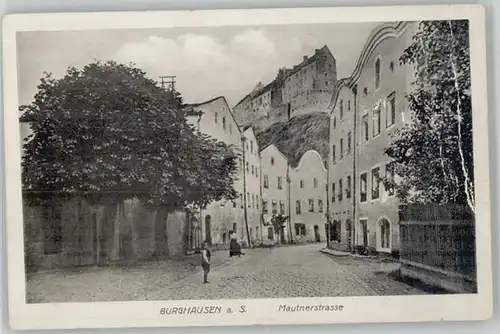 Burghausen Salzach Burghausen Salzach Mautnerstrasse x 1918 / Burghausen /Altoetting LKR