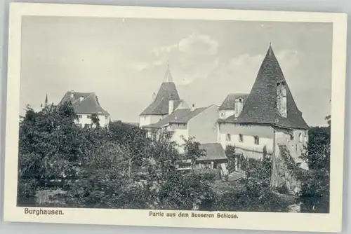 Burghausen Salzach Burghausen Salzach  ungelaufen ca. 1920 / Burghausen /Altoetting LKR