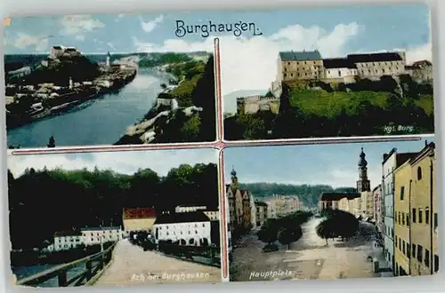 Burghausen Salzach Ach x 1913