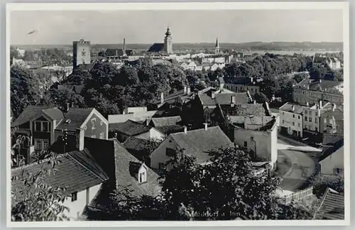 Muehldorf Inn Muehldorf Inn  ungelaufen ca. 1955 / Muehldorf a.Inn /Muehldorf Inn LKR