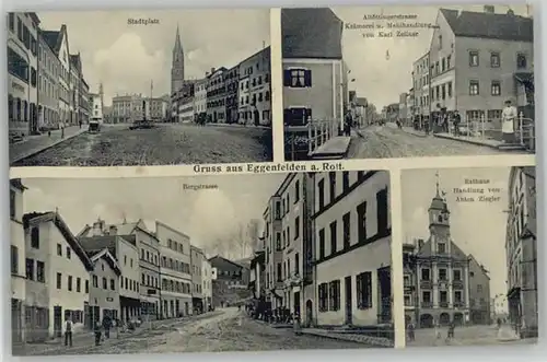 Eggenfelden Altoettingerstrasse Bergstrasse Rathaus  x 1911
