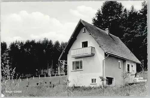 Furth Wald Haus Lohde x 1955