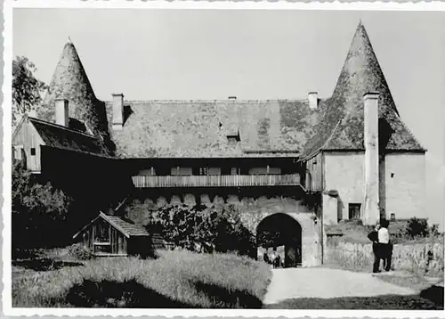 Burghausen Salzach Burghausen Salzach Burg ungelaufen ca. 1965 / Burghausen /Altoetting LKR