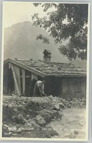 Bad Oberdorf Bad Oberdorf Wildbach Verwuestung * / Bad Hindelang /Oberallgaeu LKR