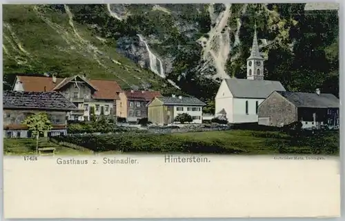 Hinterstein Bad Hindelang Hinterstein Gasthaus zum Steinadler * / Bad Hindelang /Oberallgaeu LKR