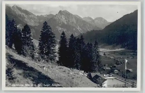 Hinterstein Bad Hindelang Hinterstein Schwimmbad * / Bad Hindelang /Oberallgaeu LKR