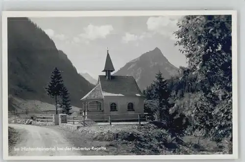 Hinterstein Bad Hindelang Hinterstein Hintersteinertal Hubertus-Kapelle * / Bad Hindelang /Oberallgaeu LKR