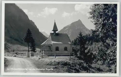 Hinterstein Bad Hindelang Hinterstein Hintersteinertal Hubertus-Kapelle * / Bad Hindelang /Oberallgaeu LKR