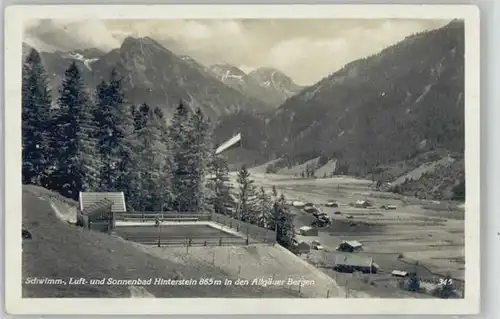 Hinterstein Bad Hindelang Hinterstein Schwimmbad x / Bad Hindelang /Oberallgaeu LKR