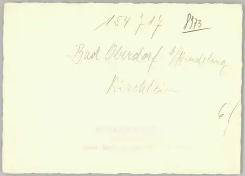 Bad Oberdorf  *