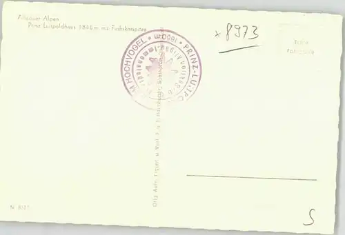 Hinterstein Bad Hindelang Hinterstein Prinz Luitpoldhaus * / Bad Hindelang /Oberallgaeu LKR