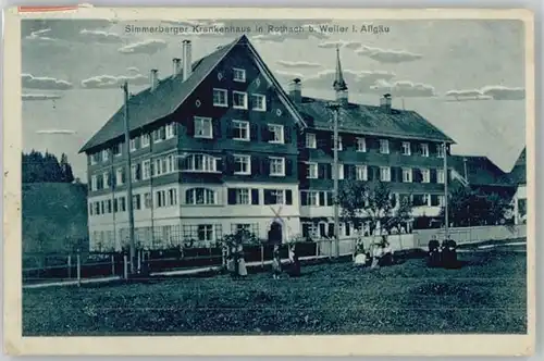 Weiler-Simmerberg Weiler Allgaeu Krankenhaus Rothach x / Weiler-Simmerberg /Lindau LKR