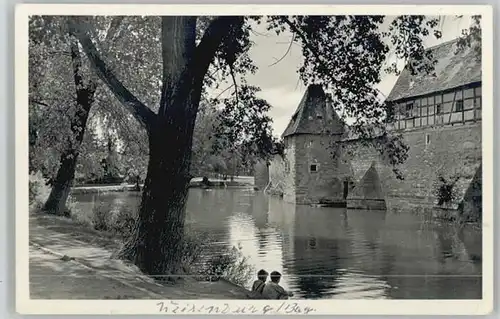 Weissenburg Bayern Weissenburg Bayern Stadtmauer Seeweiher x / Weissenburg i.Bay. /Weissenburg-Gunzenhausen LKR