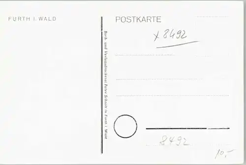 Furth Wald Furth Wald Hohenbogen * / Furth im Wald /Cham LKR