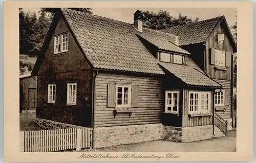 St Andreasberg Harz St Andreasberg Mittelelbehaus * / Sankt Andreasberg /Goslar LKR