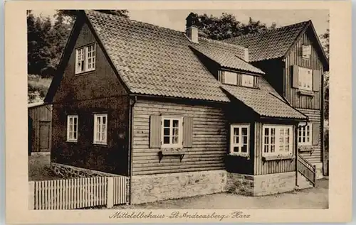 St Andreasberg Harz St Andreasberg Mittelelbehaus * / Sankt Andreasberg /Goslar LKR