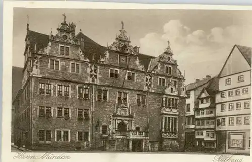 Hann. Muenden Hann. Muenden Rathaus * / Hann. Muenden /Goettingen LKR