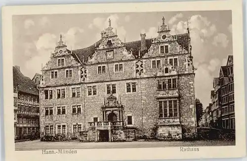 Hann. Muenden Hann. Muenden Rathaus * / Hann. Muenden /Goettingen LKR