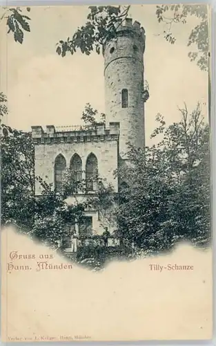 Hann. Muenden Hann. Muenden Tilly-Schanze * / Hann. Muenden /Goettingen LKR