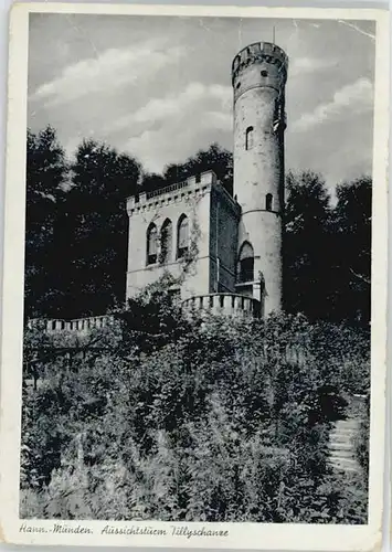 Hann. Muenden Hann. Muenden Tillyschanze Turm x / Hann. Muenden /Goettingen LKR