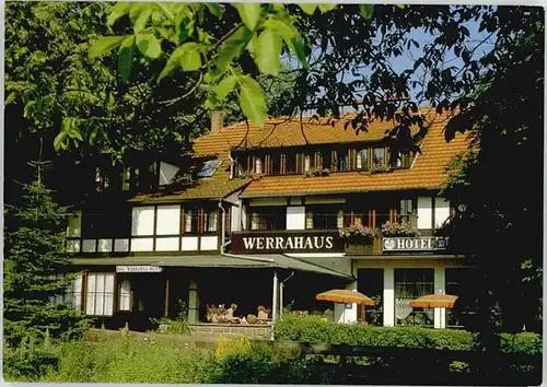 Hann. Muenden Hann. Muenden Hotel Restaurant Cafe Werrahaus * / Hann. Muenden /Goettingen LKR