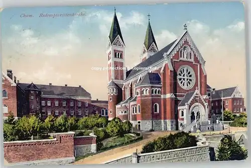 Cham Oberpfalz Redemptoristenkirche x 1910