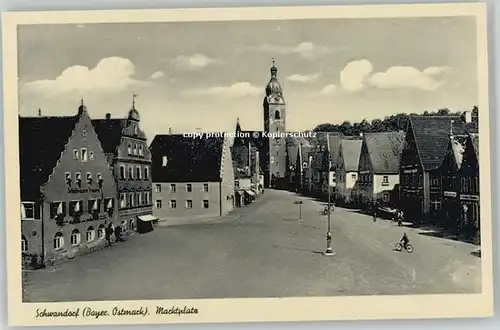 Schwandorf Marktplatz * 1930