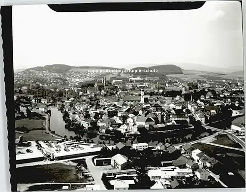 Cham Oberpfalz Fliegeraufnahme * 1967