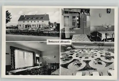 Fuerth Bayern Fuerth [Foto Schiessl] Restaurant Akropolis * 1940 / Fuerth /Fuerth LKR