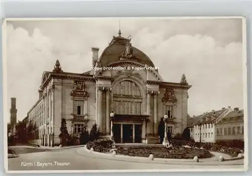 Fuerth Bayern Fuerth Theater x 1933 / Fuerth /Fuerth LKR