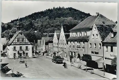 Pegnitz Marktplatz * 1955