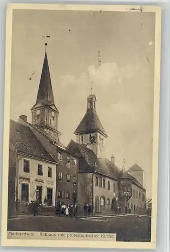 Marktredwitz Rathaus x 1912