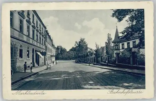 Marktredwitz Bahnhofstrasse x 1937
