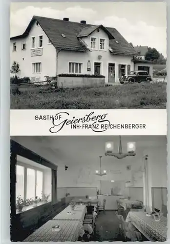 Marktredwitz Gasthof Geiersberg Franz Reichenberger * 1921-1965
