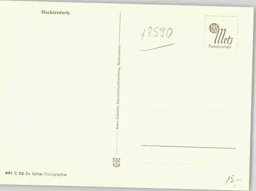 Marktredwitz  * 1921-1965