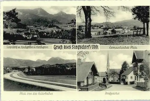 Siegsdorf Oberbayern Autobahn  x