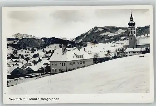 Wertach Tannheimergruppen x 1958