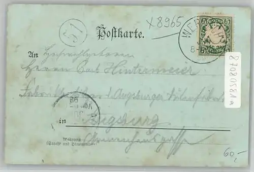 Wertach  x 1899