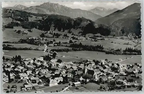 Wertach Fliegeraufnahme * 1955